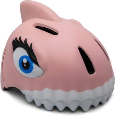 Hjálmur Hákarl – Ljósbleikur M (3-9 ára)