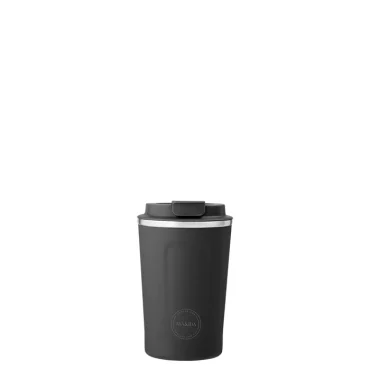 Cup2GO – Matte Black – Stál (304 steel) – Aya & Ida