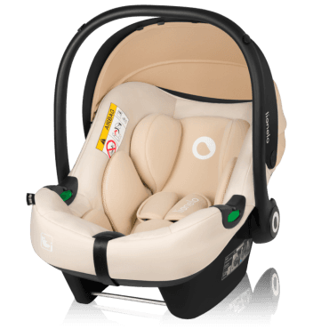 Astrid i-size 40-87cm Bílstóll + Base – Beige Sand