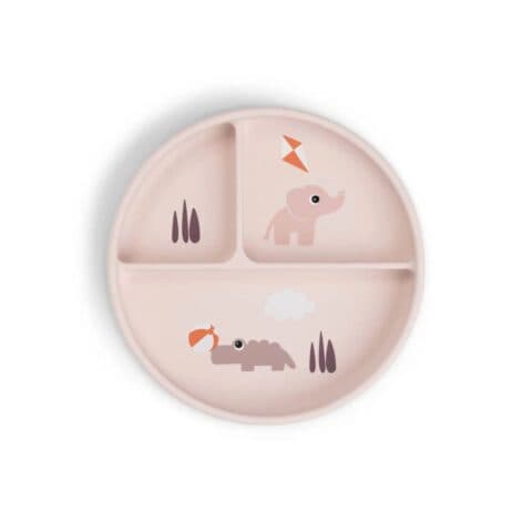 Stick & Stay Compartment Plate – Playground