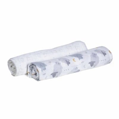Chicco Swaddle Teppi / Reifateppi – 2 stk Bangsi/lamb