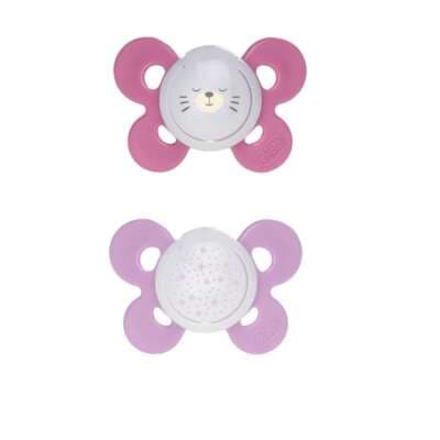 Chicco PhysioForma Comfort Snuð Silicone – Bleik 16-36M 1stk