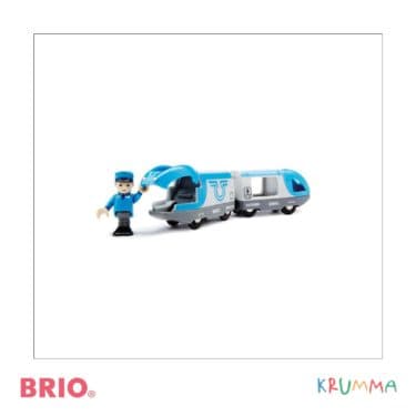 BRIO Battery Operated Travel Farþegavagnar
