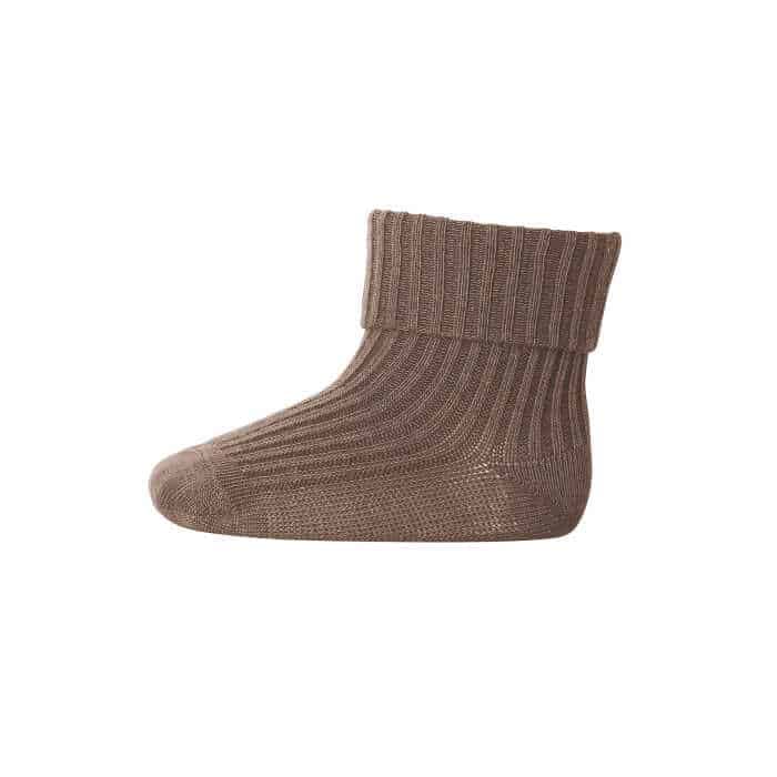 Sokkar – Ribbed – Sienna Brown